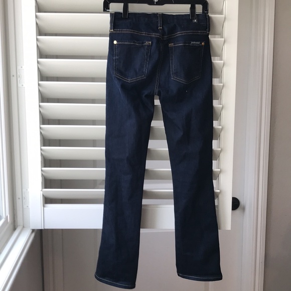 7 for all mankind skinny bootcut jeans size 25 - Picture 2 of 3